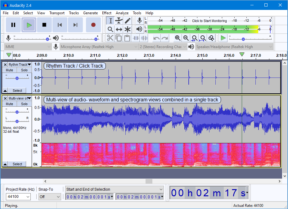 audacity for mac mini